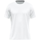 T-Shirt Uni weiß Vorderansicht