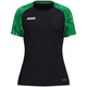womanT-Shirt Sonic Damen schwarz/grün Vorderansicht