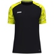 KinderenT-shirt Sonic zwart/fluogeel Voorkant