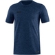 KinderT-Shirt Premium Basics marine meliert Vorderansicht