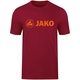 KinderT-Shirt Promo weinrot/neonorange Vorderansicht