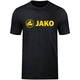 KinderT-Shirt Promo schwarz meliert/citro Vorderansicht