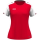 womanT-shirt Dynamic dames rood/wit/donkerrood Voorkant
