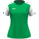 womanT-shirt Dynamic dames groen/wit/donkergroen Voorkant