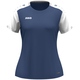 womanT-Shirt Dynamic Damen nachtblau/weiß/hellgrau Vorderansicht