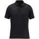 Polo Uni schwarz Vorderansicht