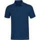 Polo Premium Basics marine meliert Vorderansicht