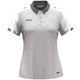 womanPolo Dynamic Damen hellgrau/weiß/grau Vorderansicht
