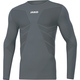 Longsleeve Comfort 2.0 steingrau Vorderansicht