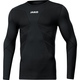 Longsleeve Comfort Recycelt schwarz Vorderansicht