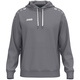 Kapuzensweat One Cotton grau Vorderansicht