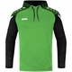 Kapuzensweat Performance soft green/schwarz Bild an Person