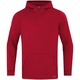 Zip Hoodie Pro Casual chili rot Vorderansicht