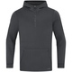 Zip Hoodie Pro Casual aschgrau Vorderansicht