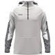 Zip Hoodie Dynamic hellgrau/weiß/grau Vorderansicht