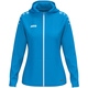 womanKapuzenjacke One Damen JAKO blau Vorderansicht