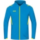 Kapuzenjacke Challenge JAKO blau/neongelb  Bild an Person