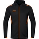 Kapuzenjacke Challenge schwarz/neonorange Bild an Person