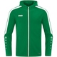 KinderenJas met kap Power sportgroen Voorkant