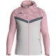 Kapuzenjacke Iconic  soft grey/dusky pink/anthra li Bild an Person