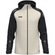 KinderKapuzenjacke Sonic off white/schwarz Vorderansicht