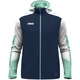 Kapuzenjacke Dynamic marine/weiß/minze Vorderansicht