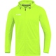 KinderKapuzenjacke Run 2.0 neongrün Vorderansicht