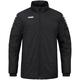 Coachjacke Team schwarz Vorderansicht