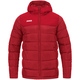 Stadionjacke rot Vorderansicht