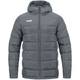 Stadionjacke grau Vorderansicht