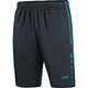 Trainingsshort Active anthrazit/türkis Vorderansicht