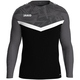 Sweat Iconic schwarz/anthrazit Vorderansicht