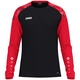 Longsleeve Sonic zwart/rood Voorkant