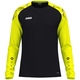 Longsleeve Sonic zwart/fluogeel Voorkant