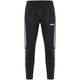 KinderPolyesterhose Power schwarz/weiß Vorderansicht