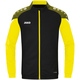 Polyesterjacke Performance schwarz/soft yellow Bild an Person