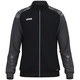 Polyesterjacke Sonic schwarz/anthrazit Vorderansicht