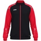 Polyesterjacke Sonic schwarz/rot Vorderansicht