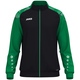Polyesterjacke Sonic schwarz/grün Vorderansicht