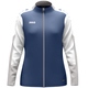 womanPolyesterjacke Dynamic Damen nachtblau/weiß/hellgrau Vorderansicht