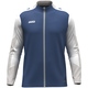 Polyesterjacke Dynamic nachtblau/weiß/hellgrau Vorderansicht
