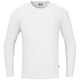 Longsleeve Organic weiß Vorderansicht