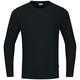Longsleeve Organic schwarz Vorderansicht