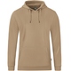 Kapuzensweat Organic  sand Vorderansicht