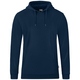 Kapuzensweat Organic  marine Vorderansicht