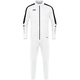 Trainingsanzug Polyester Power weiß Vorderansicht