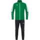 Trainingsanzug Polyester Power sportgrün Vorderansicht