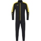 Trainingsanzug Polyester Power schwarz/citro Vorderansicht