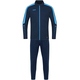 Trainingsanzug Polyester Power marine/skyblue Vorderansicht