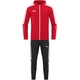 Trainingsanzug Polyester Power mit Kapuze rot Vorderansicht